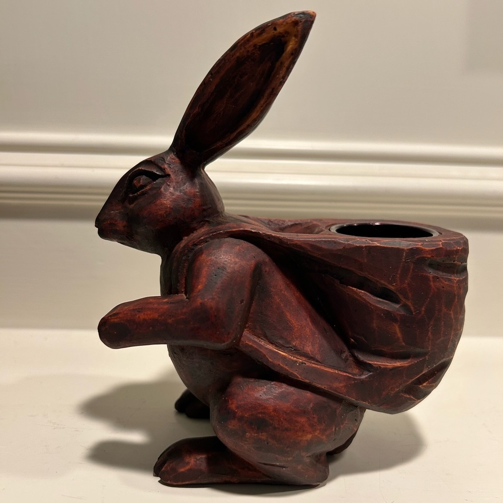 Illuminations Resin Bunny with Pack Tealight Holder - Picture 3 of 10